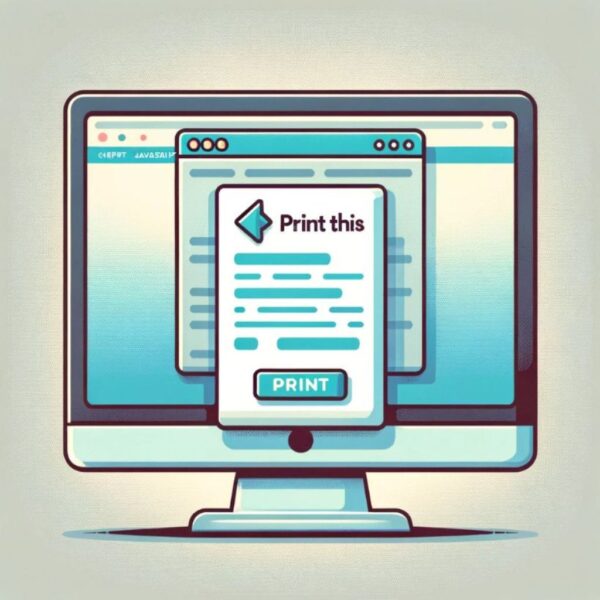 How to pop up the Print dialog from a web page