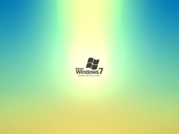 Windows 7 Blended Colors Wallpaper