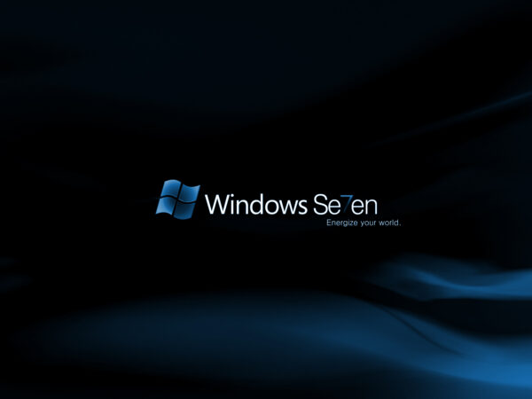 Windows 7 Nocturnal Blue Wallpaper