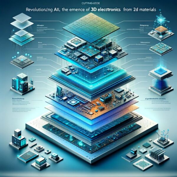 Revolutionizing AI: The Emergence of 3D Electronics from 2D Materials